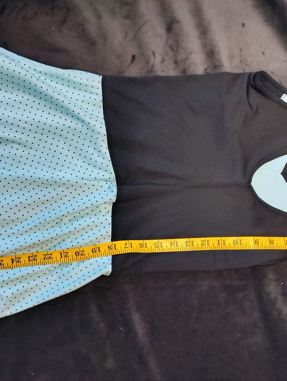 NEW Nike Black Dri-FIT Aqua & Black Athleisure Athletic Tennis Dress - Small - Picture 4 of 8